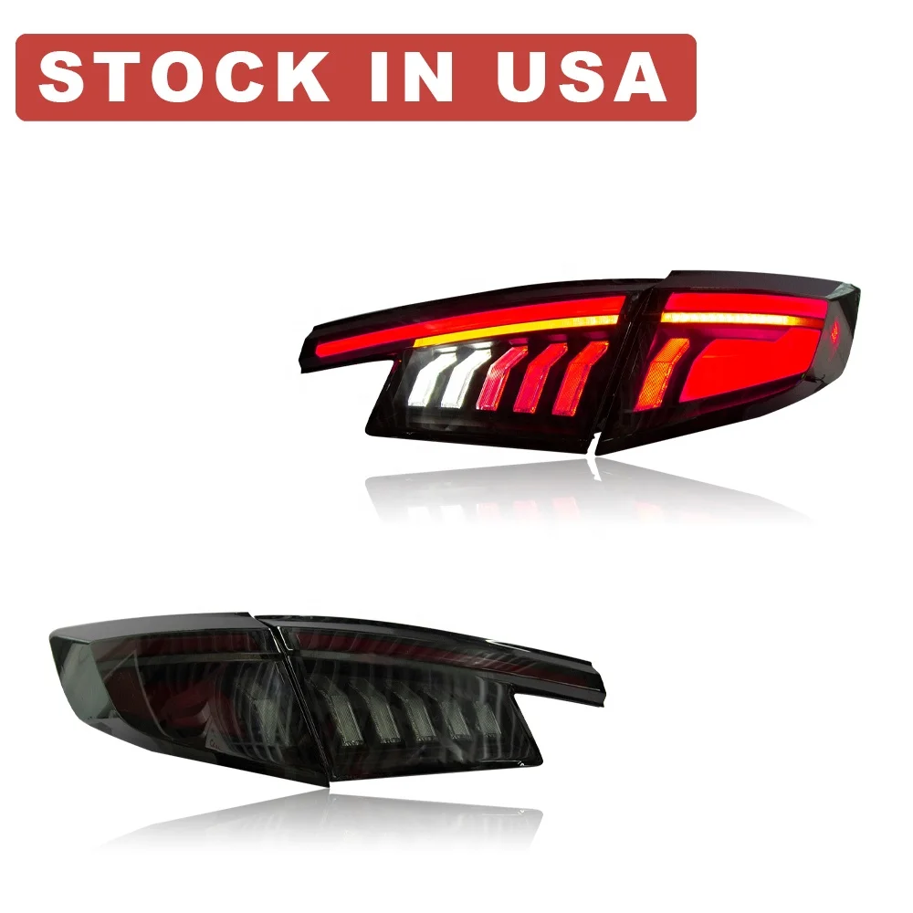 DK مصنع الحركة LED أضواء خلفية الجمعية Type-R FL1 FL2 FL4 FL5 11th الجنرال سيفيك الضوء الخلفي 2022-2025 ل سيفيك هاتشباك