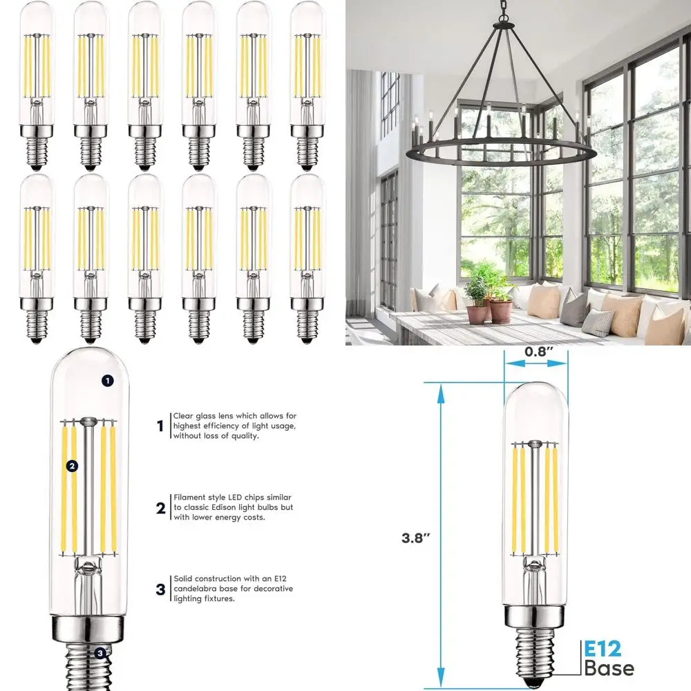 60W Equivalent Vint…