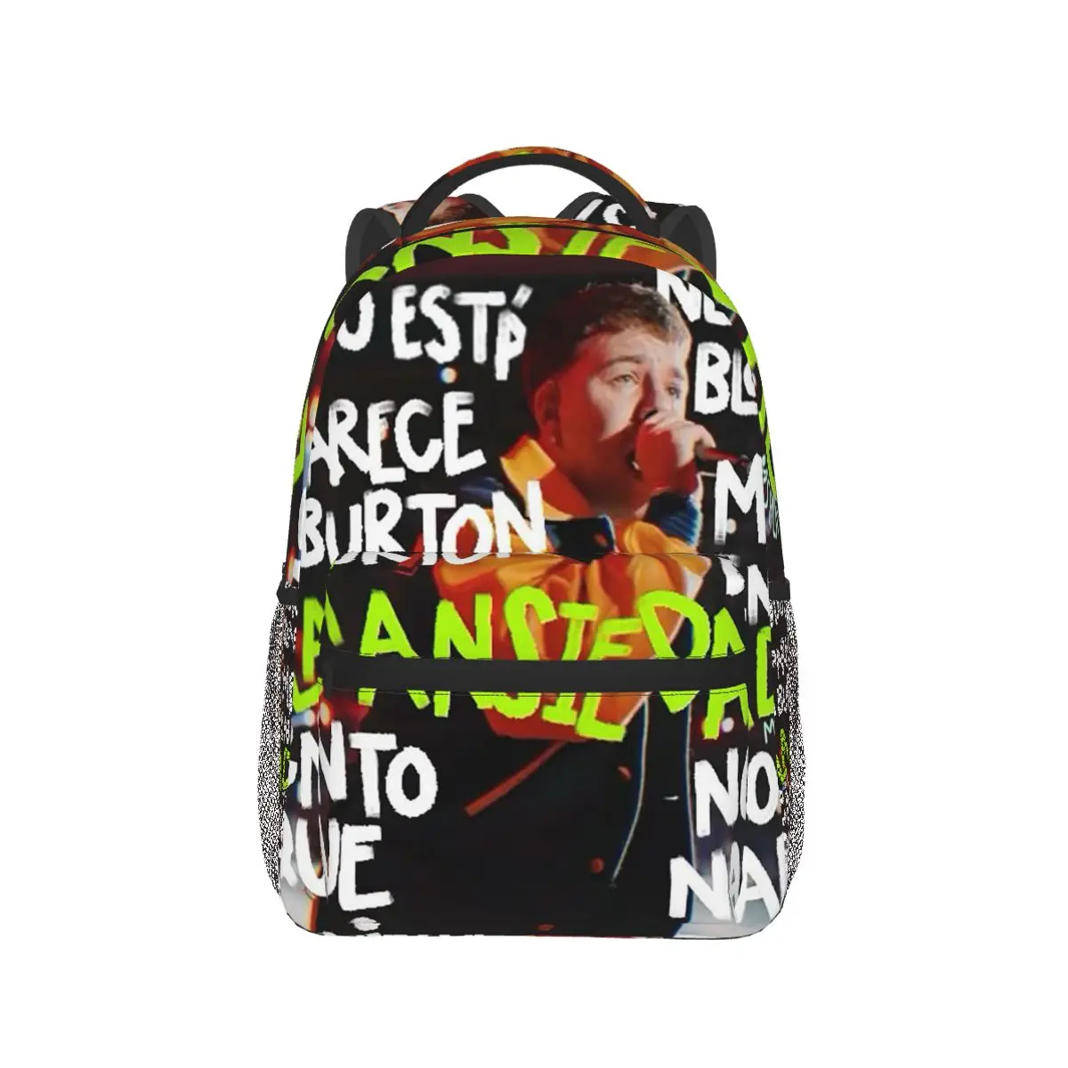 Rapper QUEVEDO Buenas Noches Merch Backpack Hot Sale Daypack Large Capacity Kids BookBag School Bag Shoulder Bags for Men Women