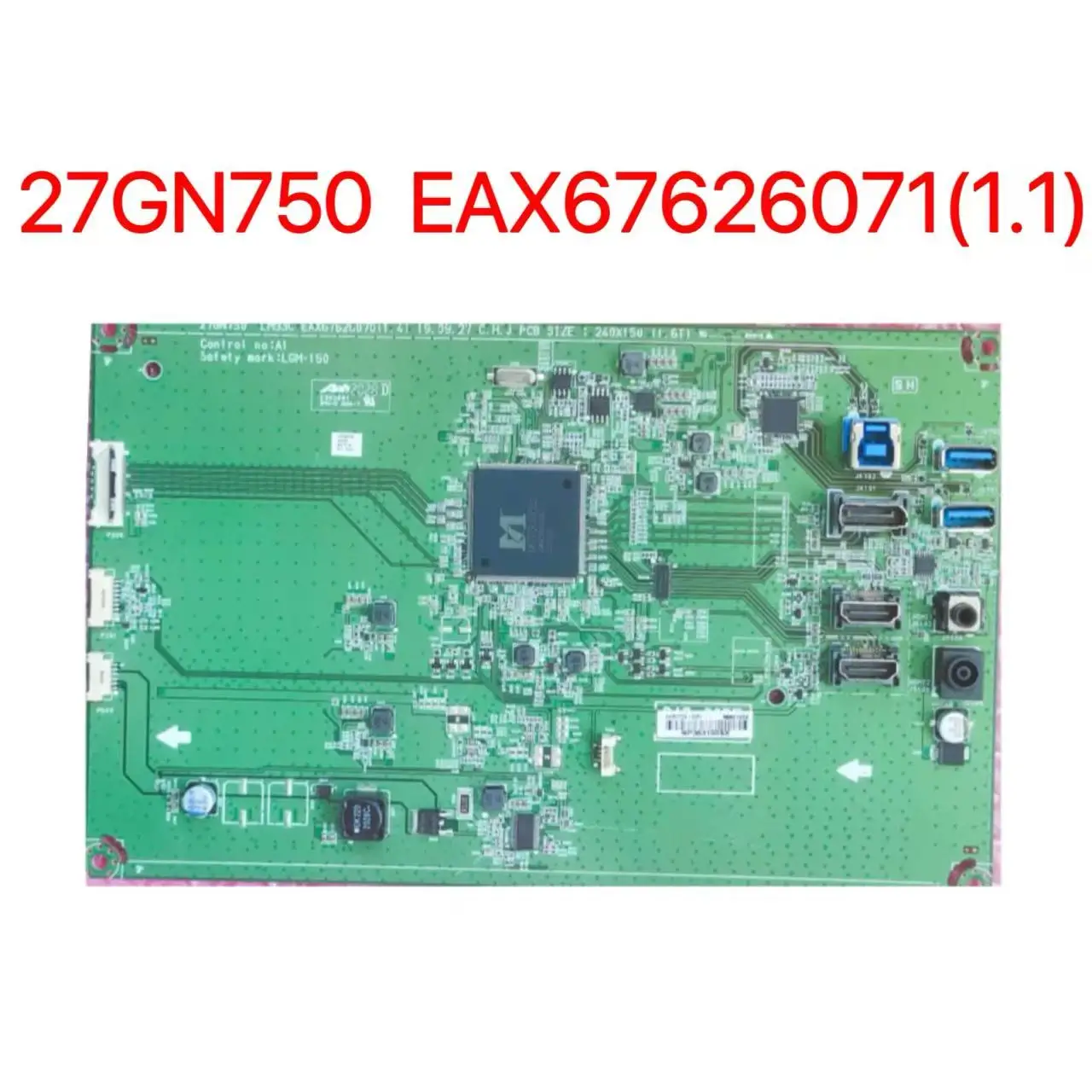 Placa base original nueva para monitor 27GN750 EAX67626070 LM93C EAX67626071