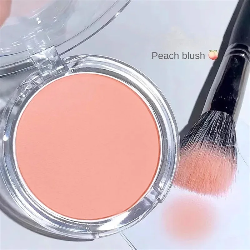 Monochrome blush Matte Natural Cheek Color Brightening Face Waterproof Facial Contouring Makeup Blush Powder Soft Makeup