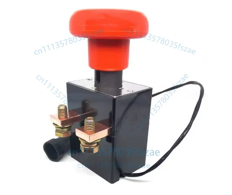 Accessories 1pcs emergency power off switch 300a-d with wire control high current emergency stop switch