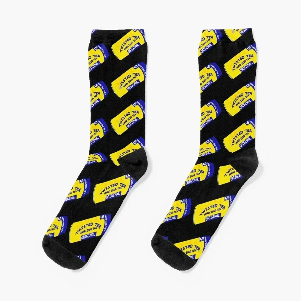 Twisted Tea Socks Wholesale with print cotton Socks Girl Men's