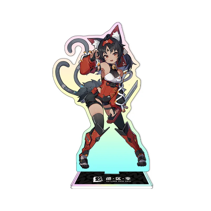 Zenless Zone Zero Cosplay Wise Belle Ellen Joe Nicole Demara Anime Acrylic Stand Model Plate Cartoon Character Figures Gifts