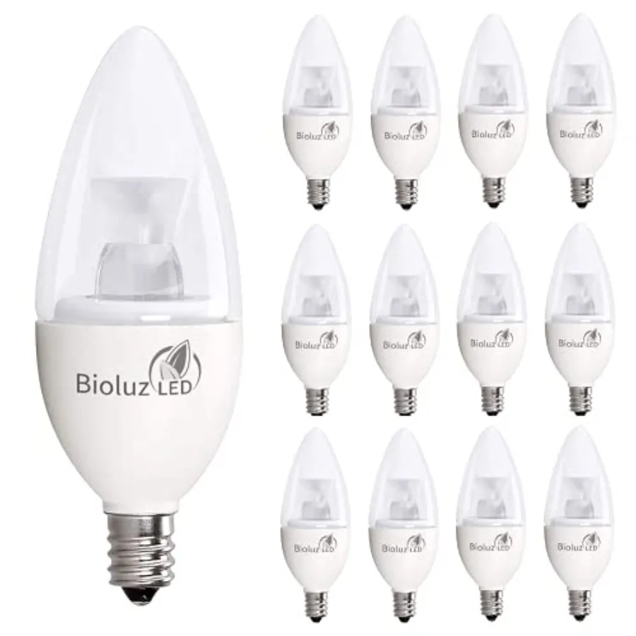 

Светодиодная лампа-канделябр 40 Вт, 4.5 Вт, диммируемая, C37 E12, 325 люмен ° Светодиод с мягким белым светом 3000K и углом рассеивания 3000K