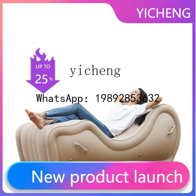 X3  lazy inflatable sofa outdoor mattress tent recliner camping seat air mattress bed camping portable air mattress  accessories