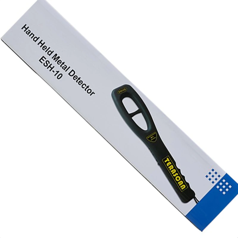 Handheld Metal Detector ESH-10 (Alkaline Battery) Station Airport School Exam Room Metal Mobile Phone Detector