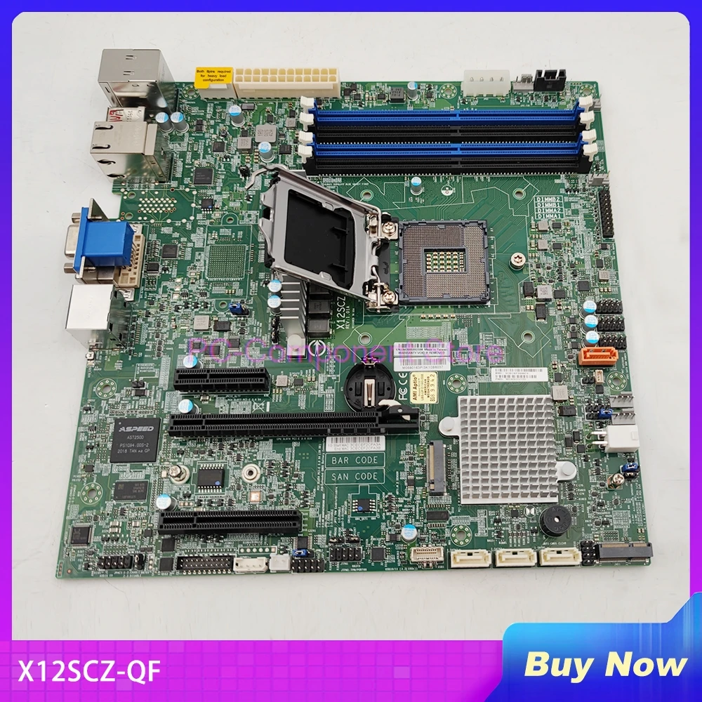 

X12SCZ-QF For SuperMicro Single-socket Server Motherboard LGA 1200 Q470