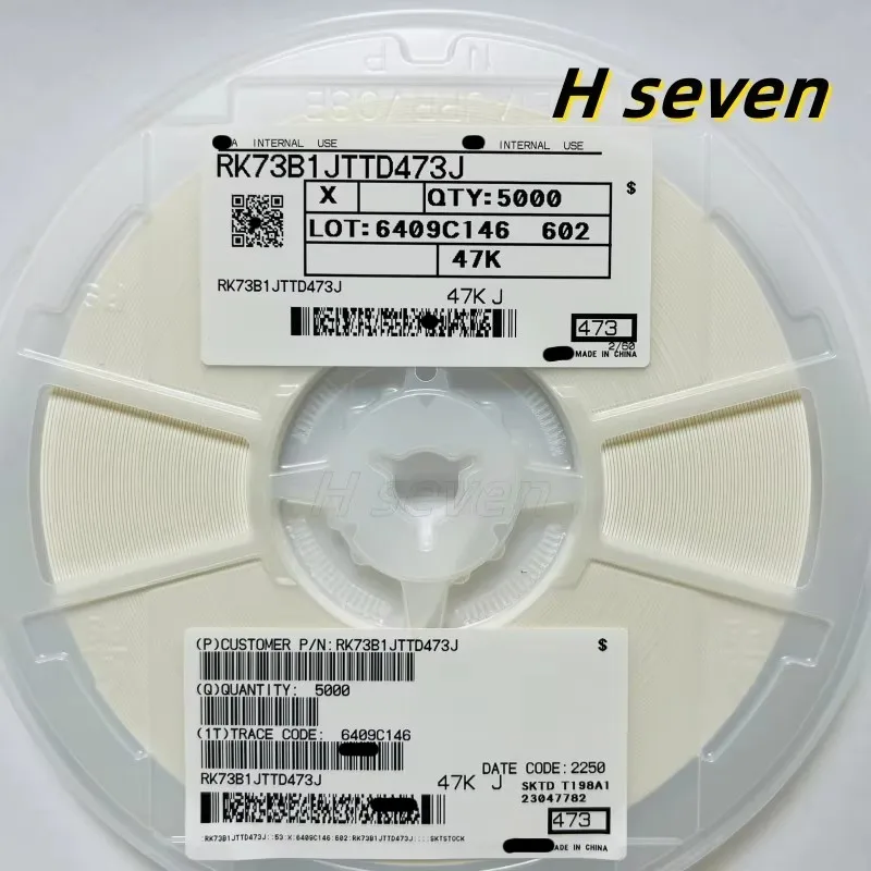 

5000 шт. 0603 SMD резистор 47K 5% RK73B1JTTD473J 473 чип-резистор