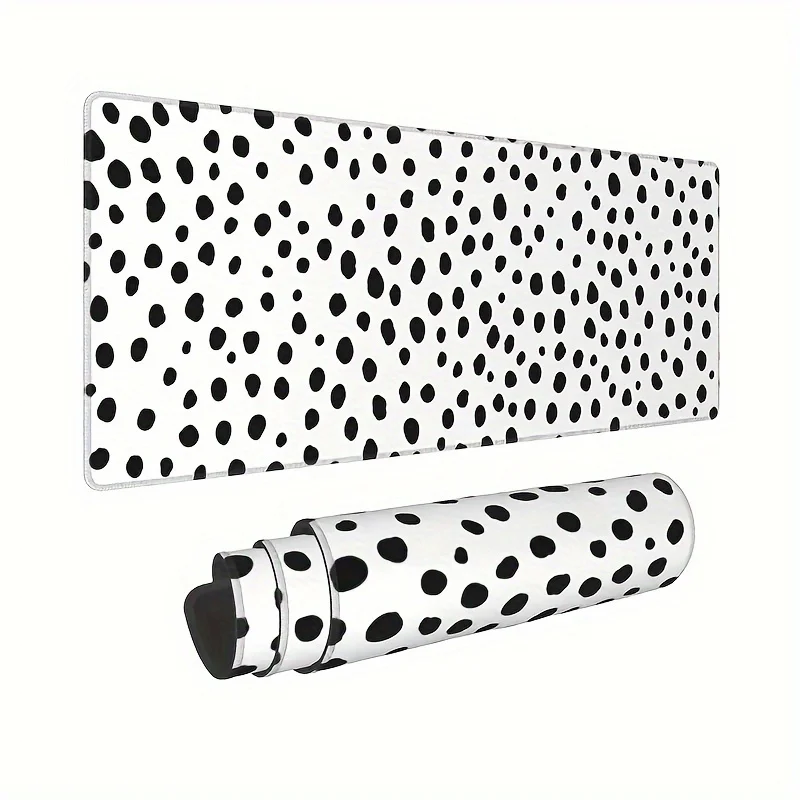 Smooth Mouse Pad Comfort Desk Mat Precision Cloth Surface Natural Rubber Base for Home Office PC Laptop Work Great Gift Idea for