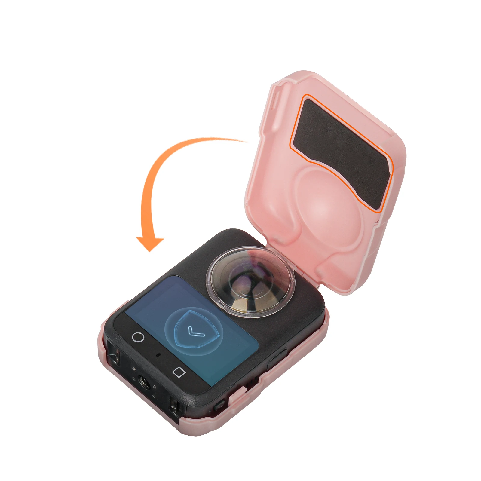 

For DJI OSMO 360 Camera Protective Cover Organizer Drop-Proof Lens Screen Guard Accessories for Camera