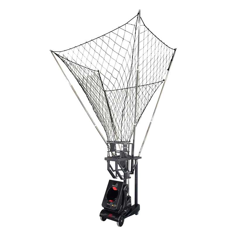 Siboasi K2101A Intelligent Basketball Shooting Machine-Durable Automatic Rebound Black Color Outdoor Training Equipment