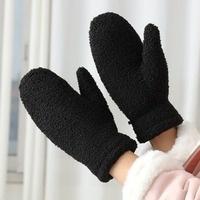 New Polar Fleece Winter Gloves Full Finger Warm Touch Screen Gloves Coldproof Windproof Skiing Gloves for Outdoor Cycling Skiing