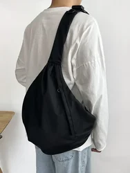 Borsa da uomo a tracolla da viaggio giapponese Stile streetwear College Adolescenti Borsa da uomo a tracolla Borse a tracolla Borsa da scuola causale