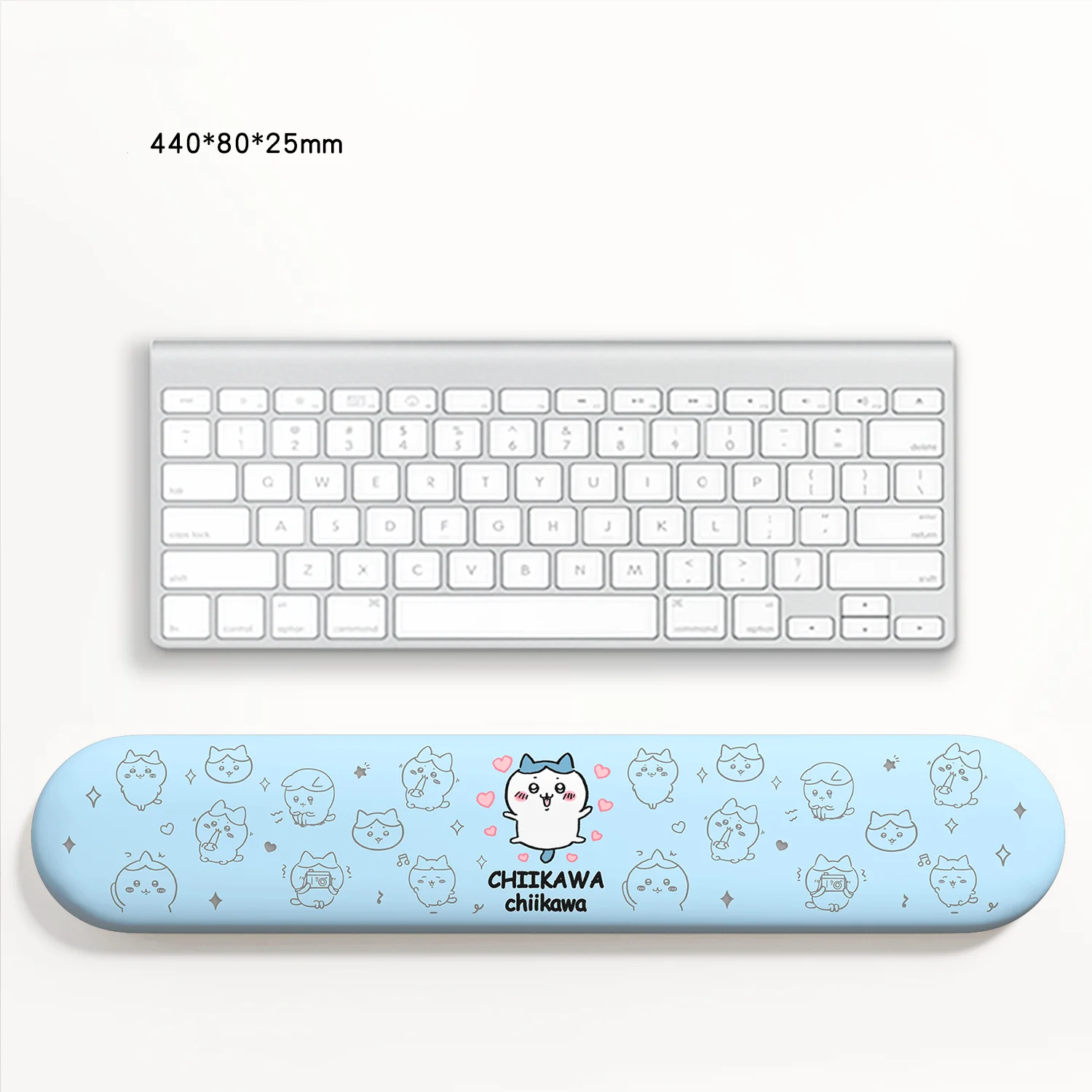 

Chiikawa Keyboard Hand Rest Mouse Pad Gamer Keyboard Computer Non-slip Desk Pad Cartoon Non-slip Mouse Pads with Wrist Rest