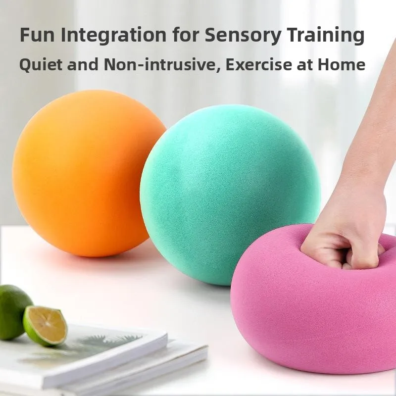 

Silent High Elasticity Basketball for Children Indoor Shooting Sports Sponge Toy Frame Non-Destructive Playtime Fun