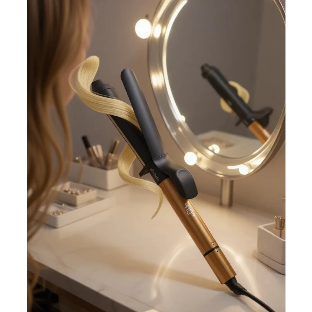 Professional Ceramic Hair Curler for All Types Gentle Fast Styling No Heat Damage