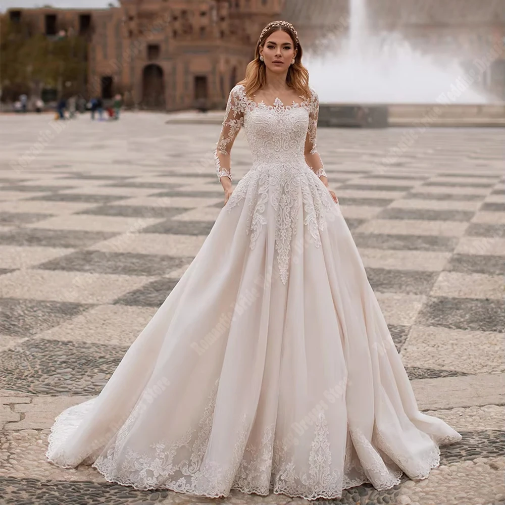 

Sweetheart Collar Women Wedding Dresses Sexy A-Line Bridal Gowns Princess Party Mopping Length Vestidos De Noive 2026 Customized