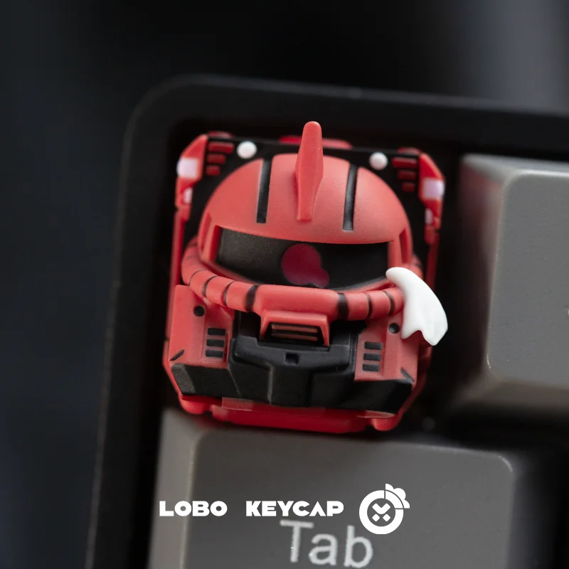 Mobile Suit Themed Game Keycaps 1 Pcs Cherry R4 Mechanical Keyboard Customization Cartoon Anime Cute Esc Collection Gift Keycaps