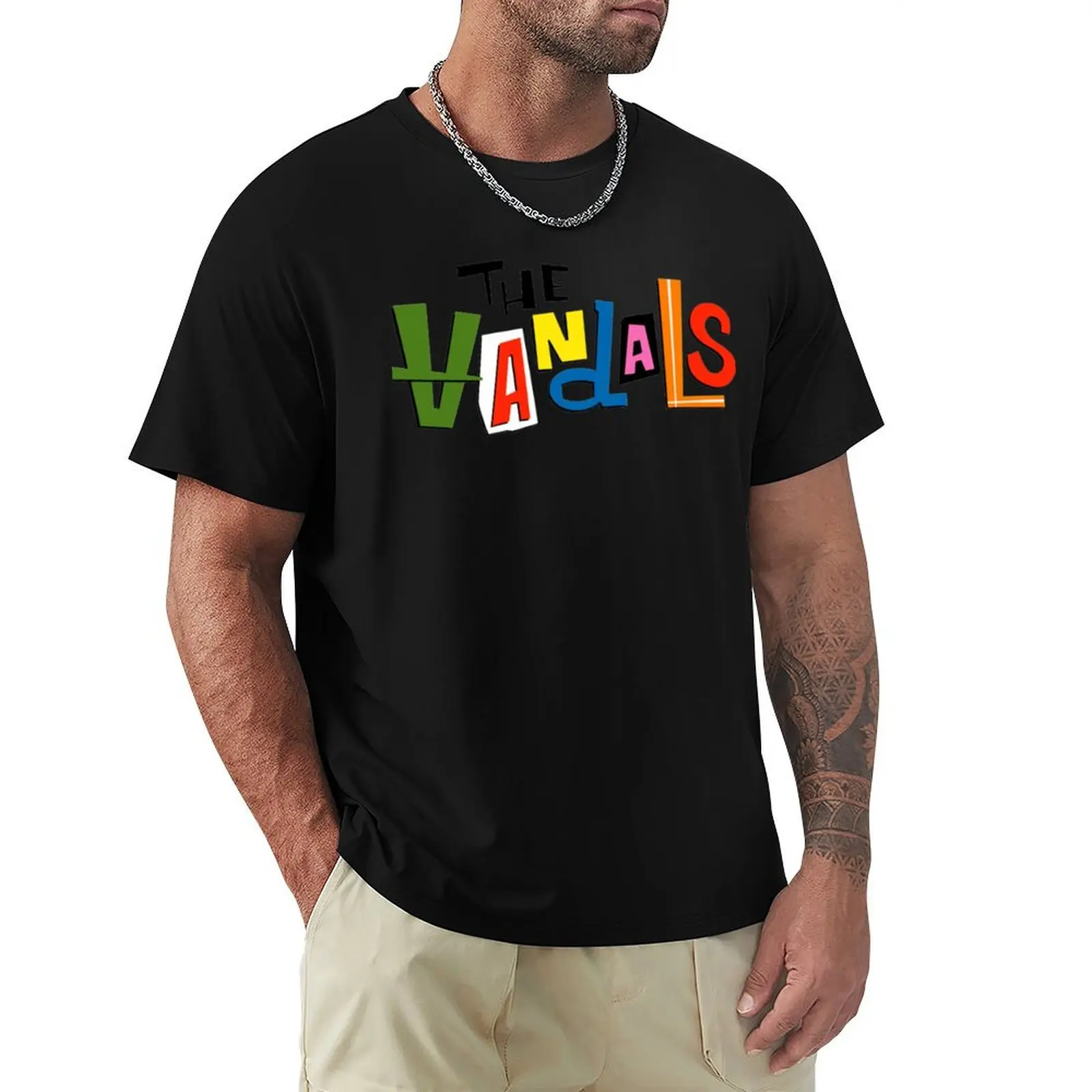 

The vandals band T-Shirt oversized funny gifts oversize t-shirts man oversized t shirts for men