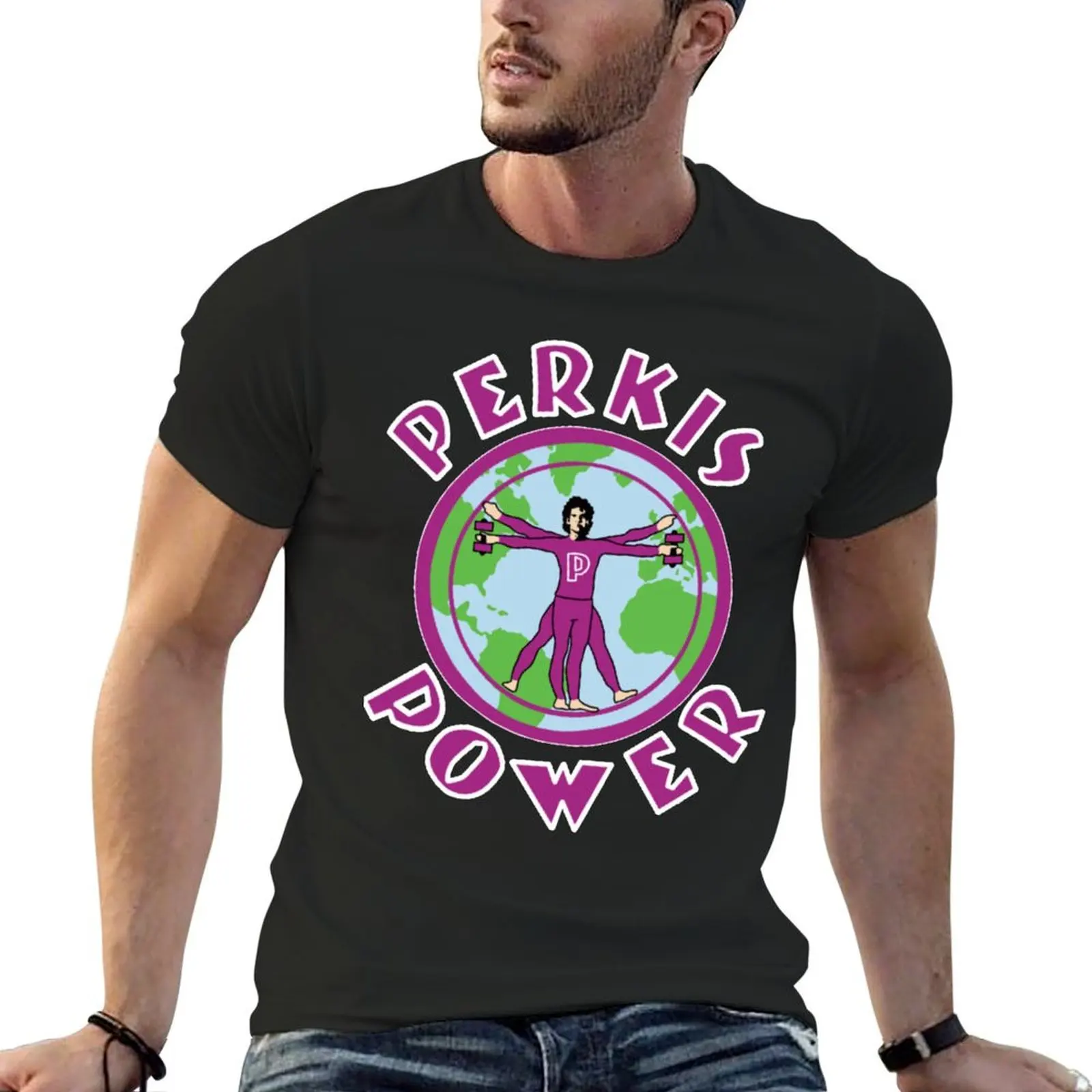 Heavyweights Perkis Power Tony Perkis T-Shirt vintage clothes man clothes sublime vintage t shirt men