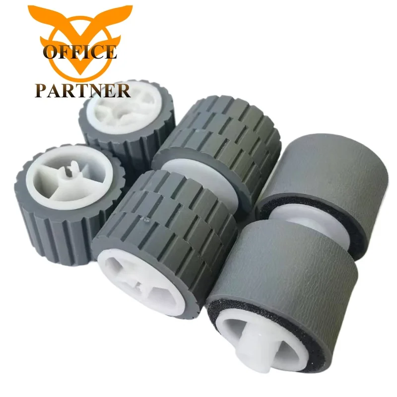 1Set New Pickup Roller Kit for Avision AD6090 002-9894-0-0-SP 002-9895-0-SP 002-9941-0-SP Feeding Rubber AD-6090