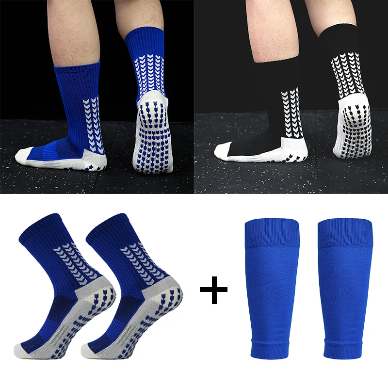 

High Elasticity Adults Kids Soccer Shin Guards Calf Sleeve Sports Legging Cover Anti Slip Football Socks Outdoor Protection Gear