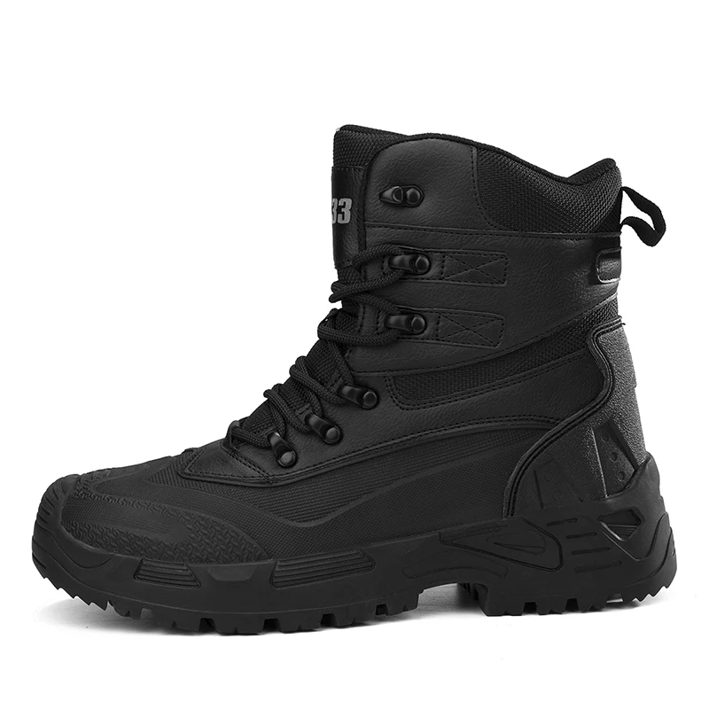 

Men Boots Tactical Military Combat Boots High Quality Outdoor Hiking Winter Shoes Light Non-slip Men Desert Ankle Boots