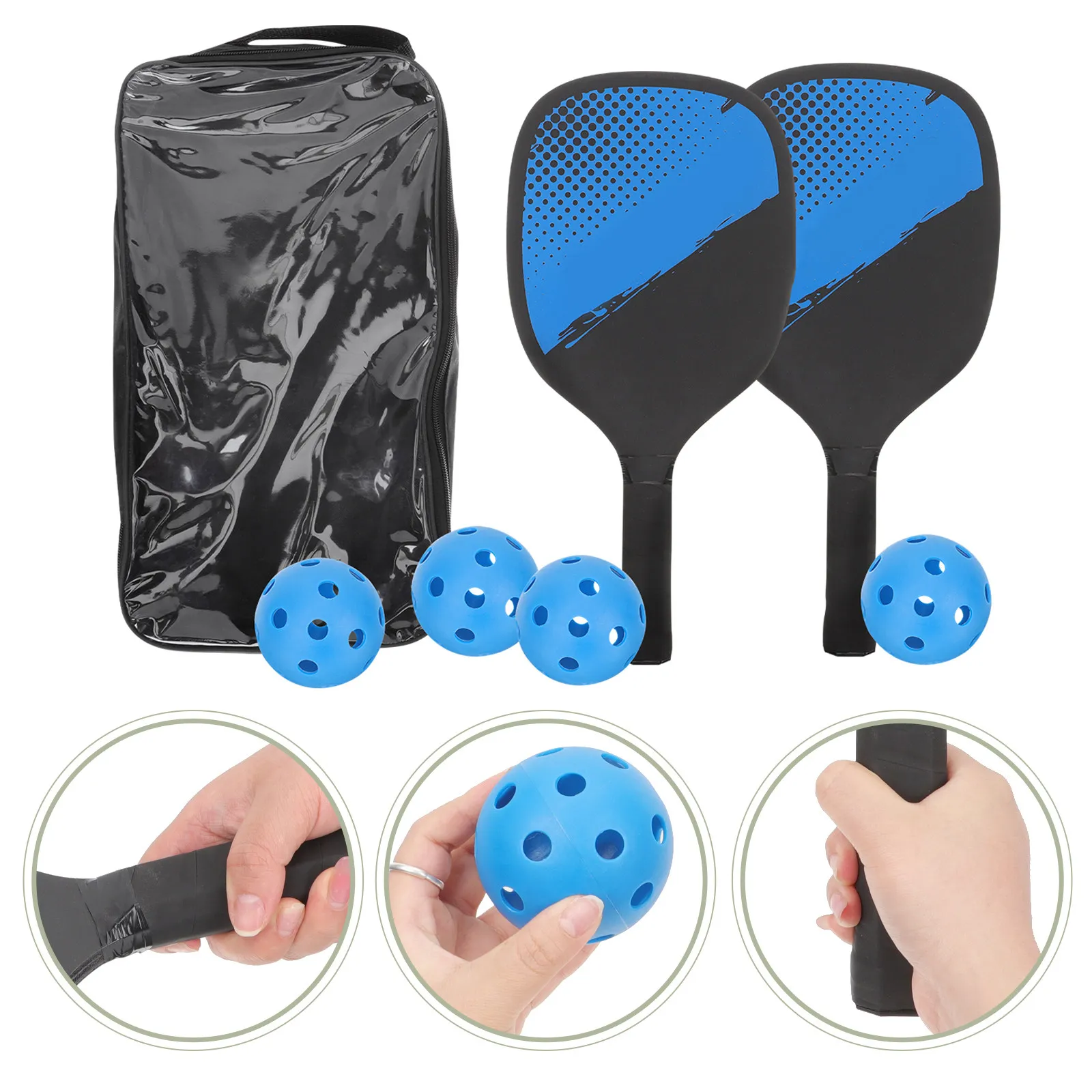 palas-de-pickleball-para-principiantes-raquetas-de-entrenamiento-raqueta-de-badminton-para-exteriores-y-pelotas-raquetas-para-jugar