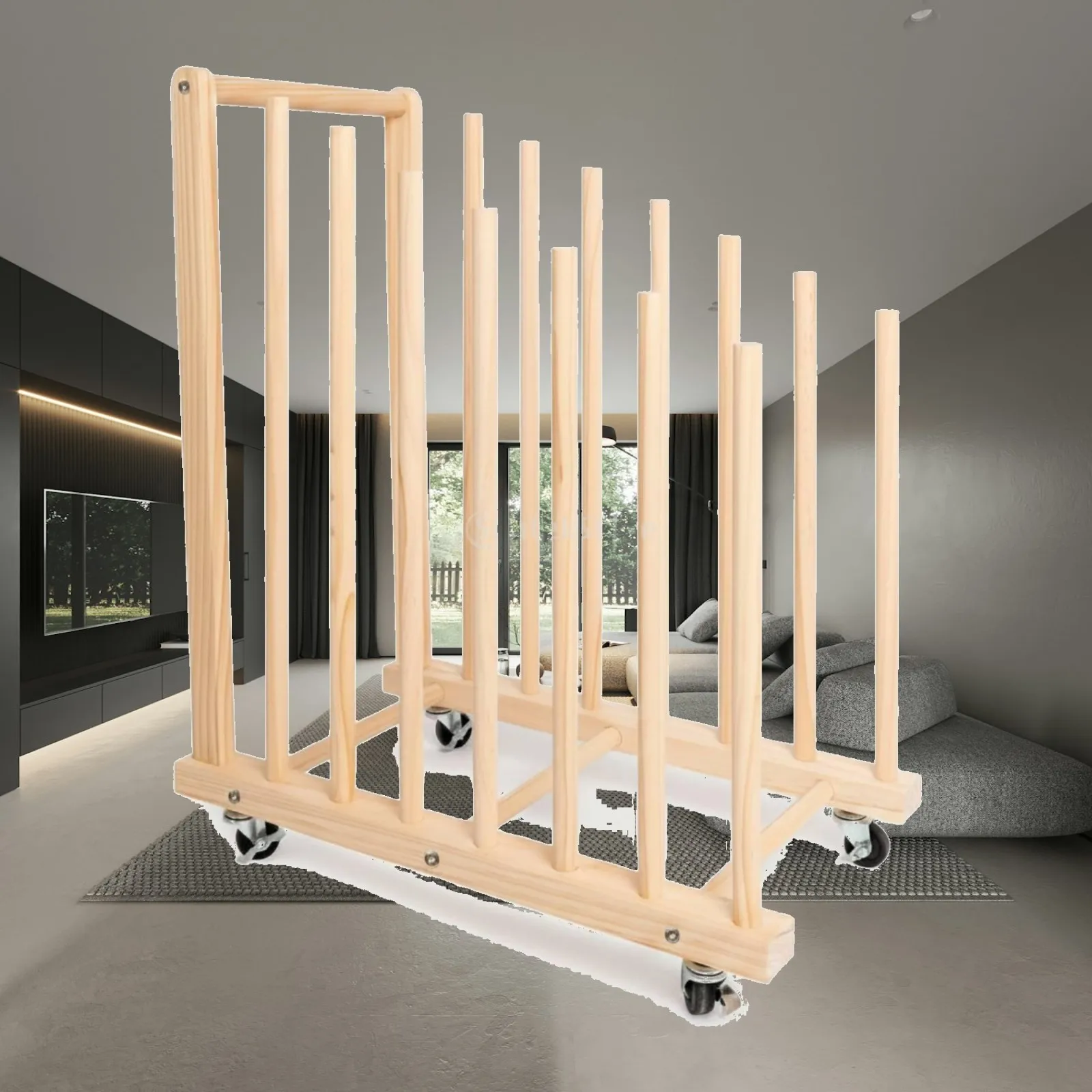 stendibiancheria-mobile-per-arte-materiale-in-legno-di-qualita-scaffale-in-legno-per-conservazione-opere-d'arte-per-gallerie