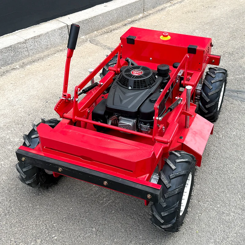 

Customized Multinational Strong Performance All-Terrain Remote Control Lawn Mower New Condition