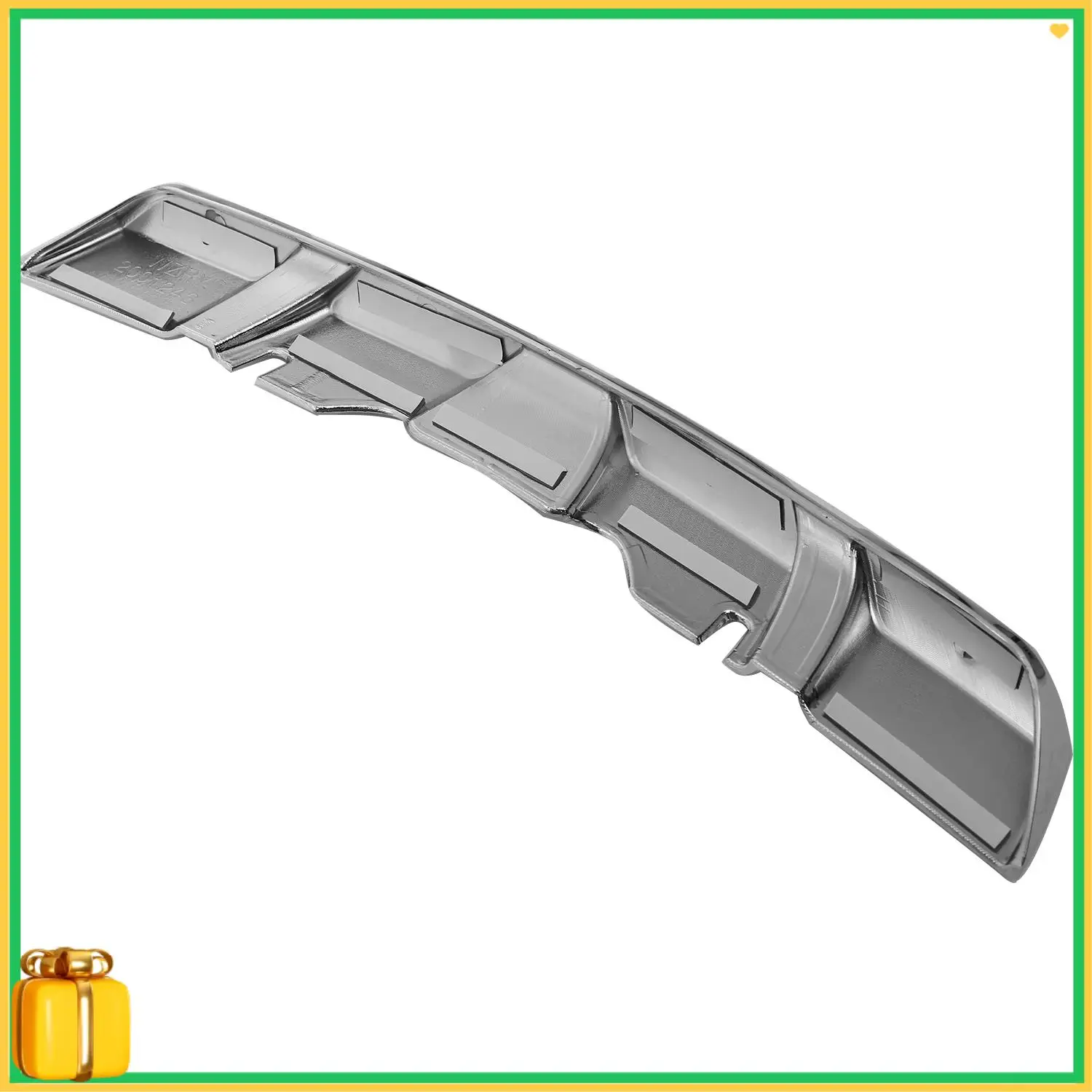 

Premium Car Front Grille Cover Trim Molding Chrome Abs Protector Sticker For Renault Kadjar 2015 2016 2017