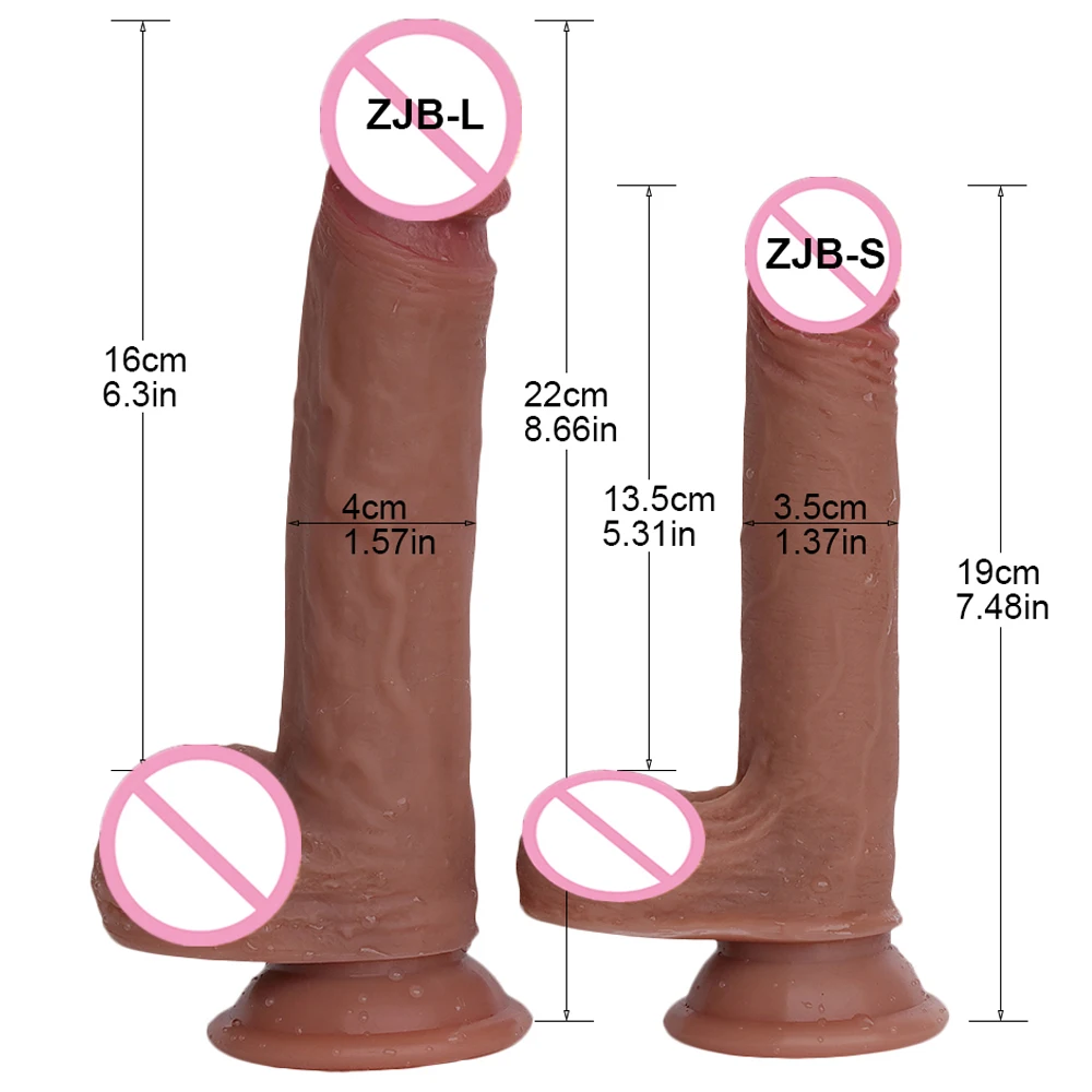 Super Realistic Liquid Silicone Dildo Artificial Big Penis Anal Sex Toys For Woman Strapon Vagina Stimulation Couples Sexual