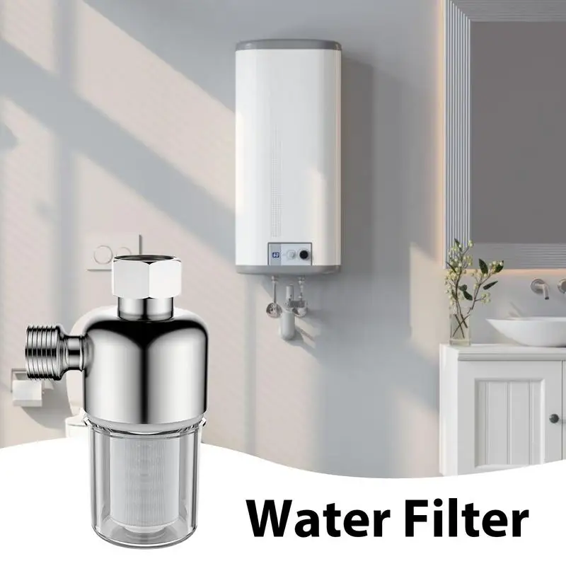 Tankless Water Heater Filter Water Heaters Shower Filter Leak-Proof Multifunctional Stainless Steel Well Filter System For Water