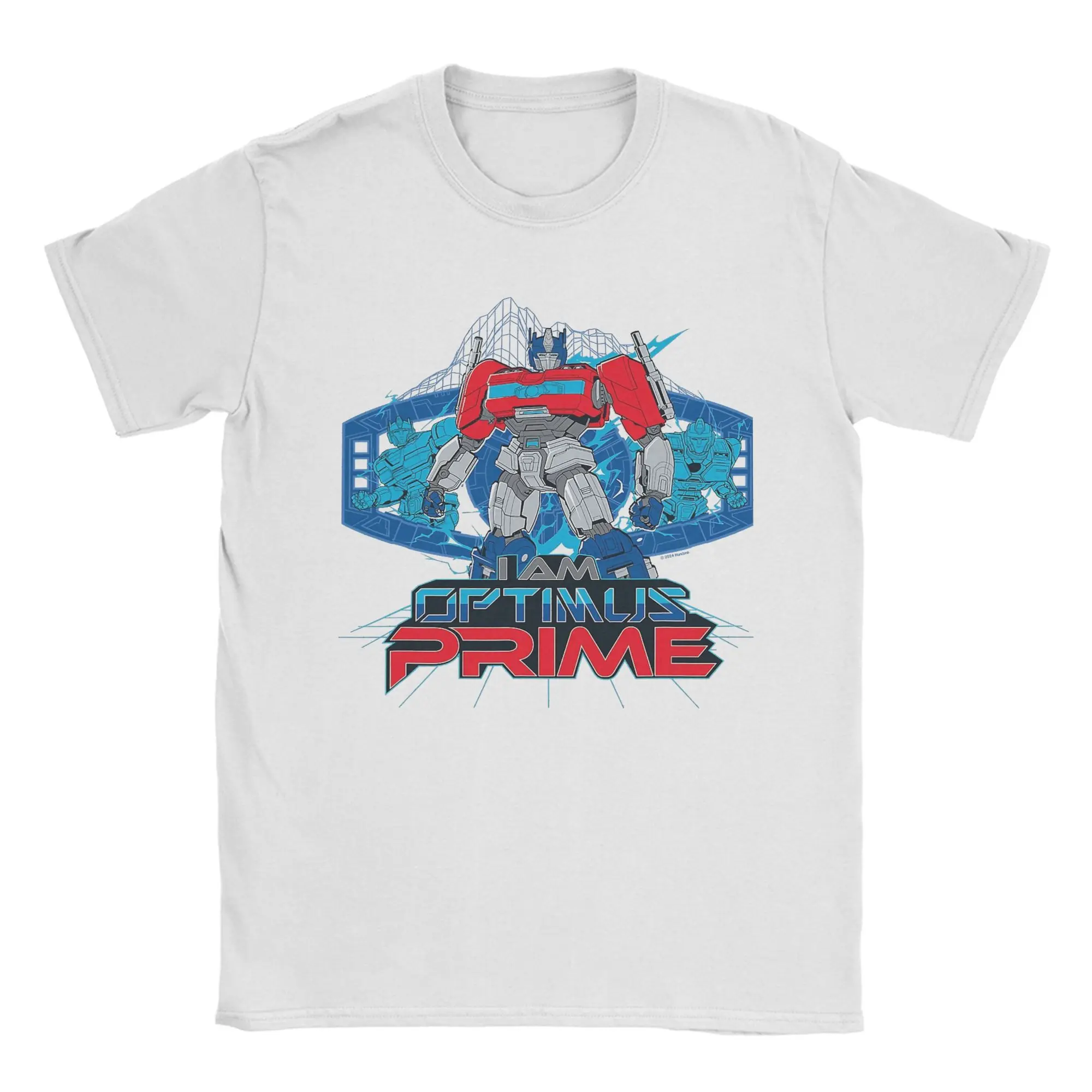 

Movie Cartoon Transformer T Shirt Men Women's Cotton Funny T-Shirt Robot Optimus Prime Tees Short Sleeve Clothing Adult