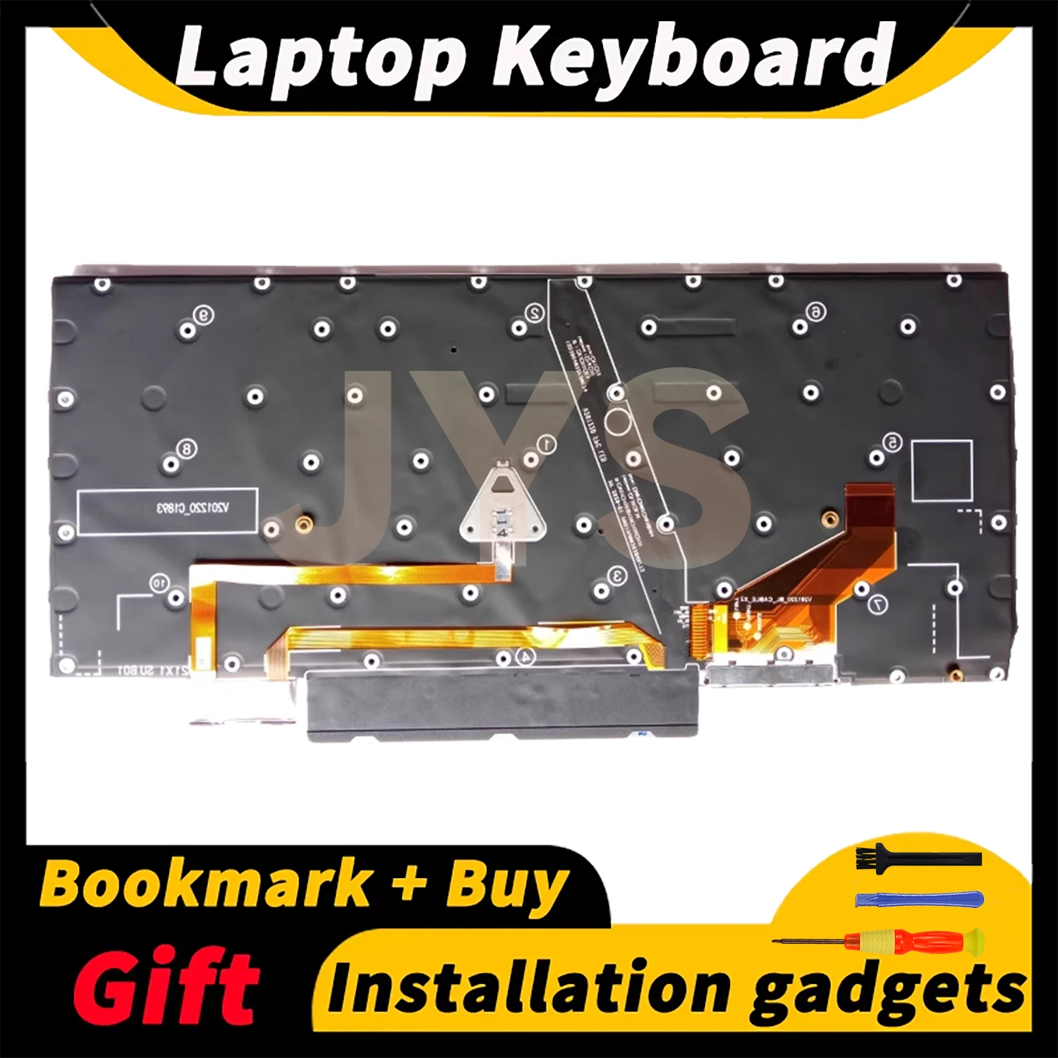 Suitable for contacting Thinkpad laptop keyboard 21 X1 Carbon 9th Gen9 with backlight