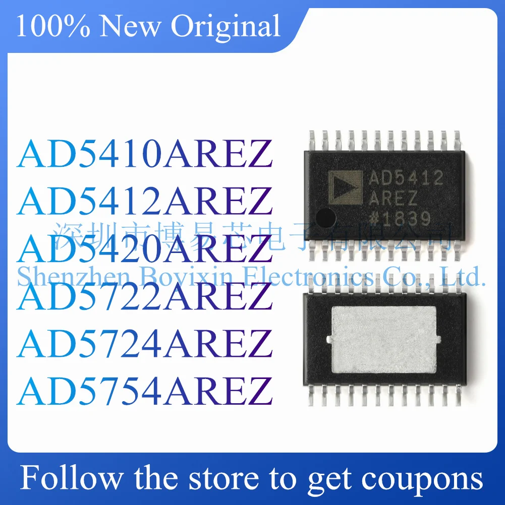 

NEW AD5410AREZ AD5412AREZ AD5420AREZ AD5722AREZ AD5724AREZ AD5754AREZ.Original Product.