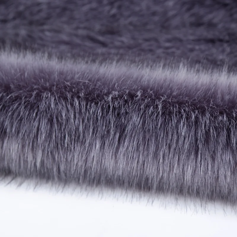 High-grade Dye tip faux fox fur,fabrics by the meter,felt cloth plush fabric