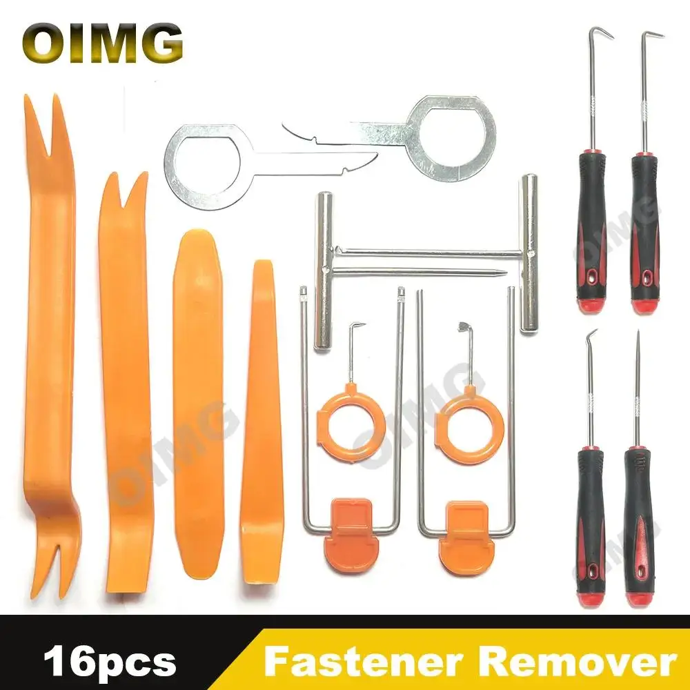 

Auto Trim Removal Tool Car Interior Door Audio Radio Clip Panel Dashboard Removal Installer Pry Kit Universal Hand Tools