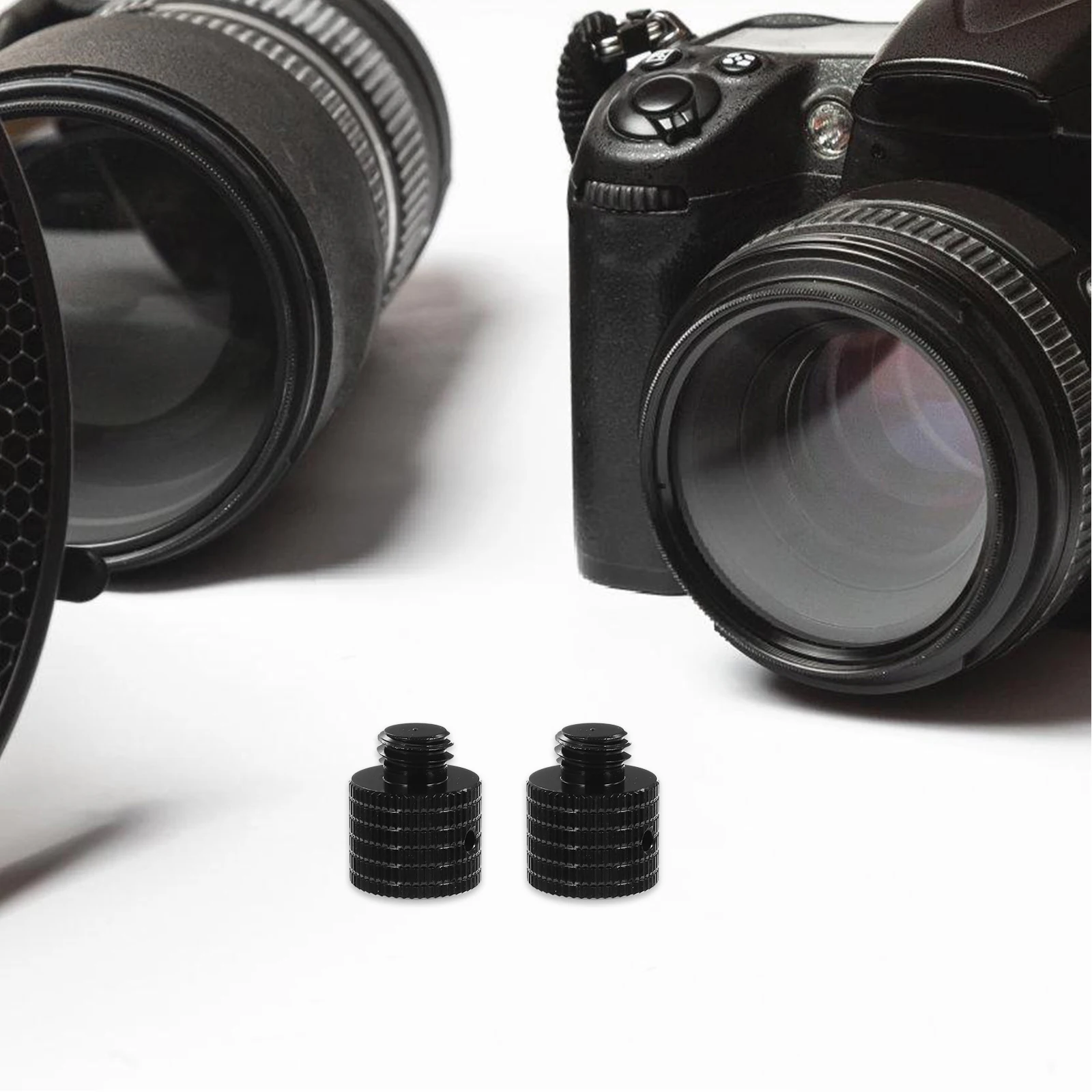 

5PCS 3 8 to 3 8 Adapter Tripod Mount Screw Camera Equipment Replacement Photography Accessories Live Streaming Recording
