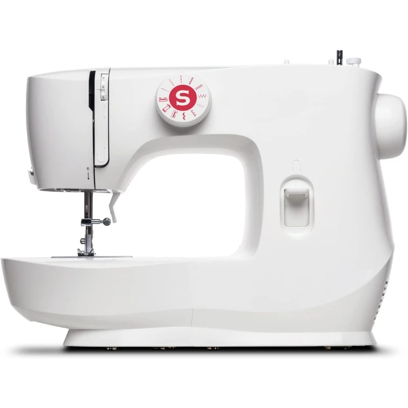 MX60 Lightweight & Portable Sewing Machine with Accessory Kit & Foot Pedal | 57 Stitch Applications,LED Light &1-step Buttonhole