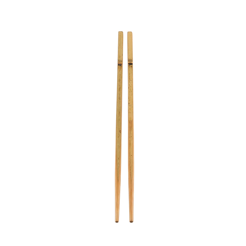 Nilerun Reusable Serving Chopsticks 32cm 12.5inch Extra Long Handmade Green Natural Bamboo Kitchen Cooking Chopsticks