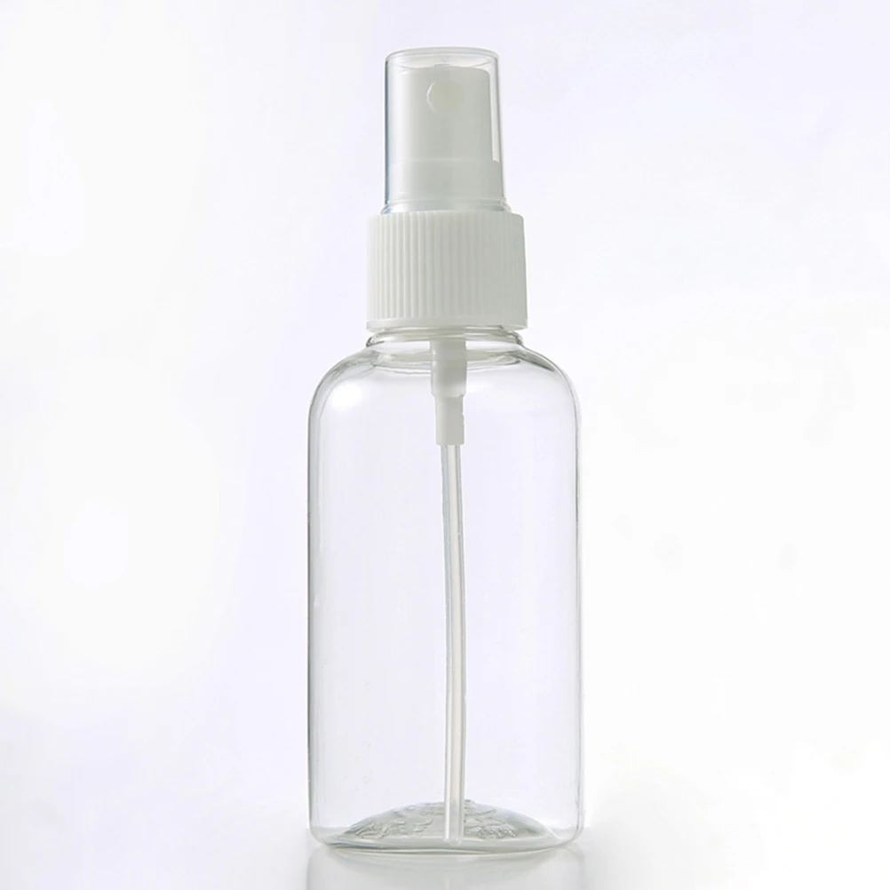 

6pcs 75Ml Transparent Spray Plastic Empty Water Sprayer Refillable Mist Bottle Multifunctional Portable Detachable Easy Clean