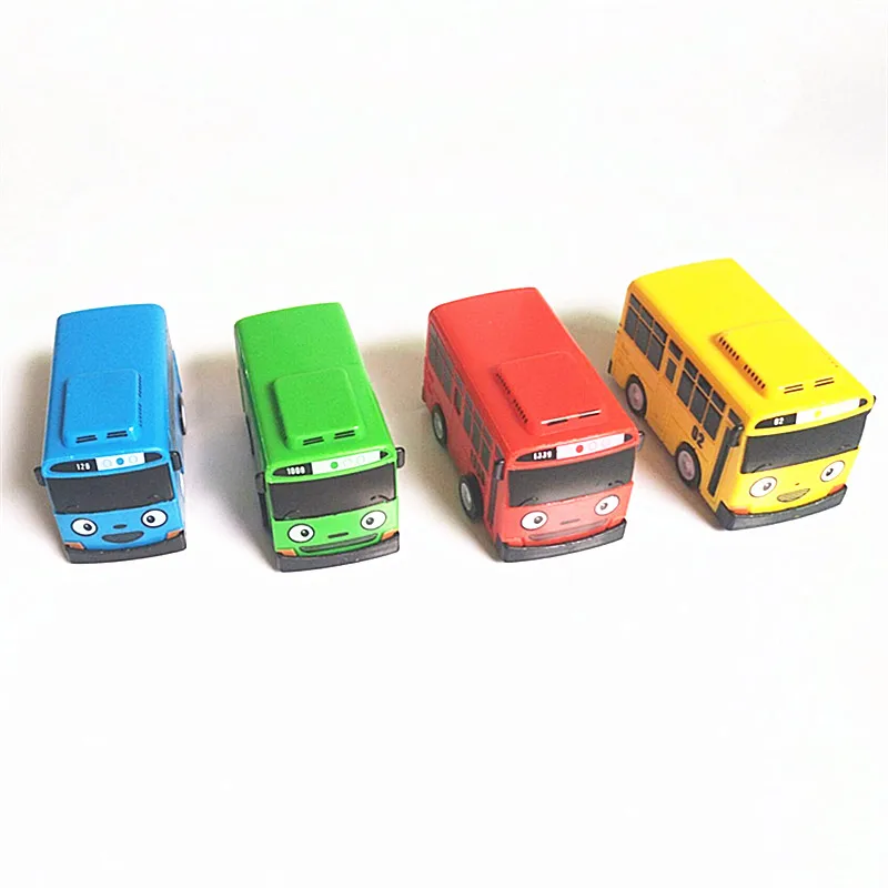 Tayo bus yellow truck TOTO kids toy bus red fire truck orange Farak agitator truck with music model car