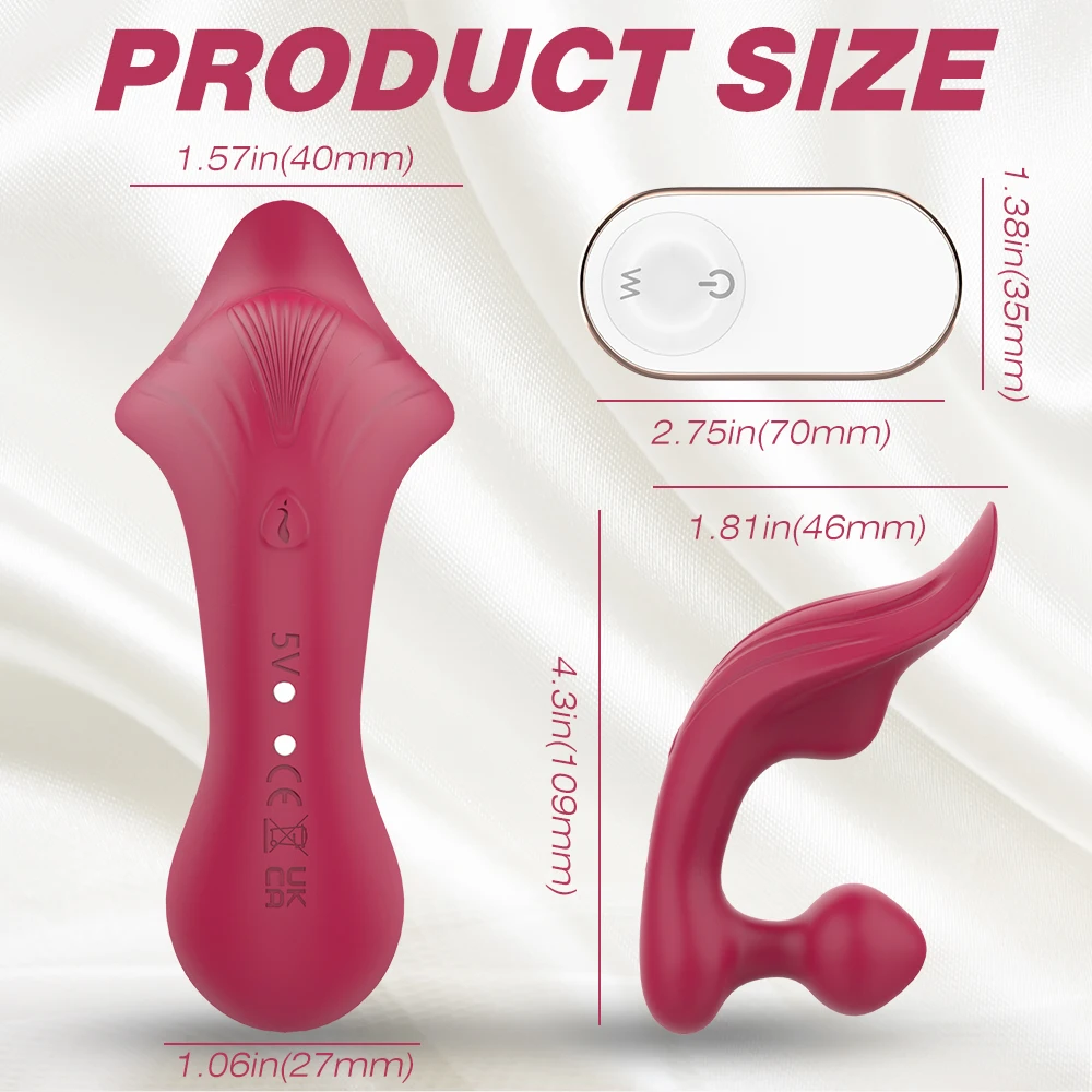 Panties Vibrator For Women Wireless Remote Vibrating Panties Clitoral Stimulate Invisible Vibrating Egg Adult Sex Toy For Couple