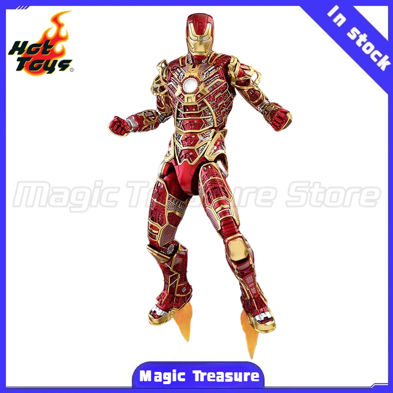 

【MT】Hot Toys MMS412 Marvel Iron Man 3 MK41 Retro Red Armor Venue Limited 1/6 Collection of Doll Model Toys