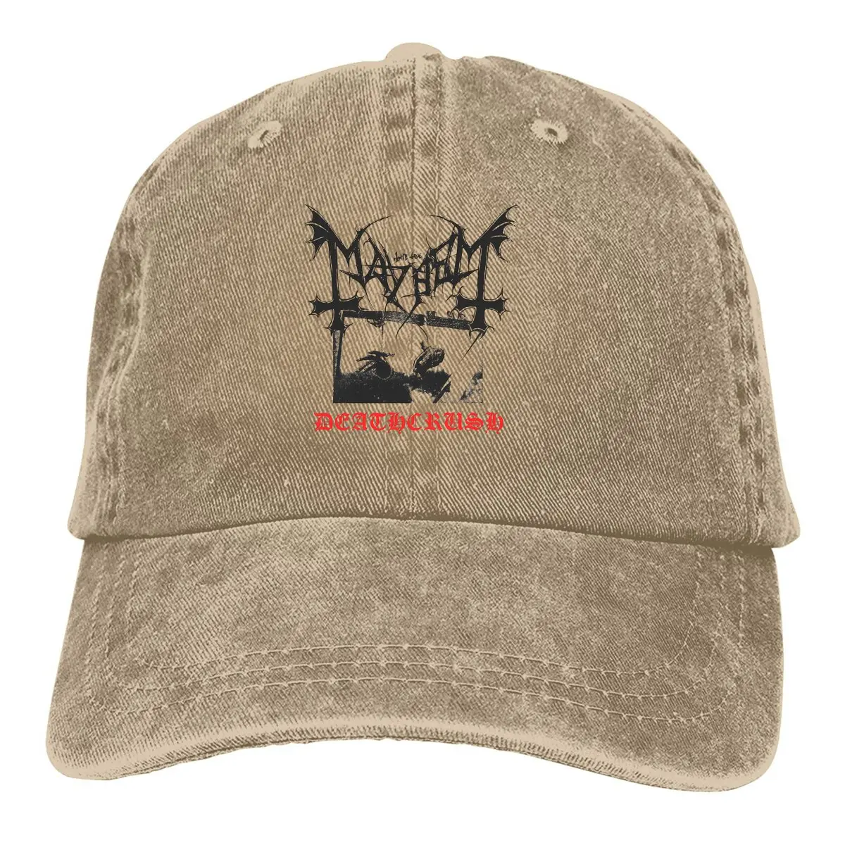 Euronymous Baseball Caps Peaked Cap Mayhem Dead Sun Shade Hats for Men Women