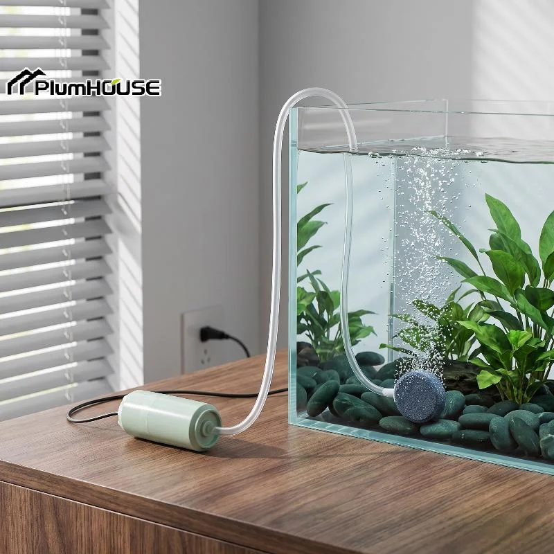 Aquarium USB Air Pump Fish Tank Silent Air Compressor Aquarium Portable Mini Oxygenator Oxygen Aerator Aquarium Accessories