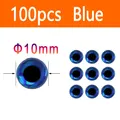 Azul 100 piezas 10 mm