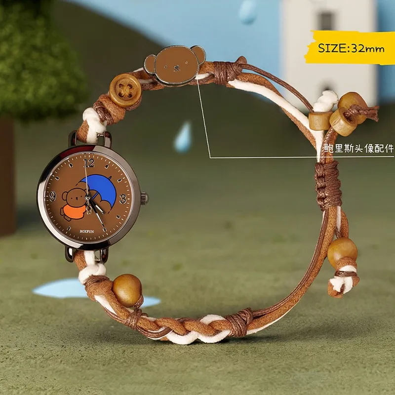 Cartoon Miffy Rabbit Co branded Watch Find Your Own Series Cute Trendy Play Accessories Watch Couple Festival Gift - view 3